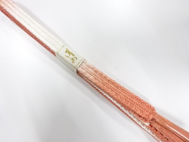 未使用品　正絹　手組帯締め
